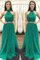 Abito da Sera con Perline Naturale A-Line Principessa in Tulle