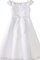 Abito da Cerimonia Bambini Conotta A-Line in Taffeta Alta Vita con Applique