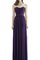 Abito da damigella con Increspato A-Line Senza Strap Semplice in Chiffon
