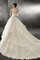 Abito da sposa radiosa senza maniche formale affascinante con increspature fancy