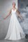 Abito da Sposa Senza Maniche Principessa Alta Vita A-Line in Chiffon