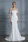Abito da sposa singolo con piega a terra fancy gioiello corpetto accentato naturale