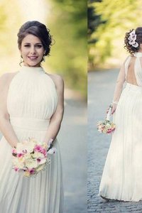 Abito da sposa carino in tulle principessa a-line senza maniche corpetto pieghe