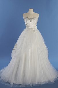 Abito da Sposa Allacciato Lusso A Terra a Sala Vintage