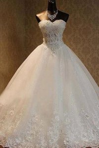 Abito da sposa gioiello corpetto accentato senza maniche cuore angelica retro allacciato