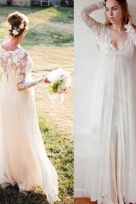 Abito da sposa moda semplice speciale spazzola treno shiena sheer favola