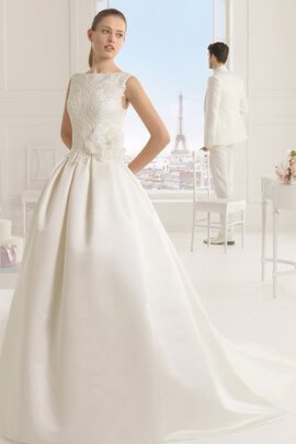 Abito da Sposa con Applique Lunghi Pomposo a Sala Favola