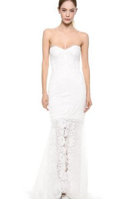 Abito da Sposa a Riva Cerniera Schiena Nuda in Pizzo Formale E Informale