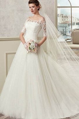 Abito da Sposa Romantico Sensuale Stravagante a Sala in Tulle