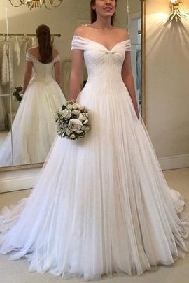 Abito da sposa squisito esclusivo sogno pudica con criss-cross cerniera