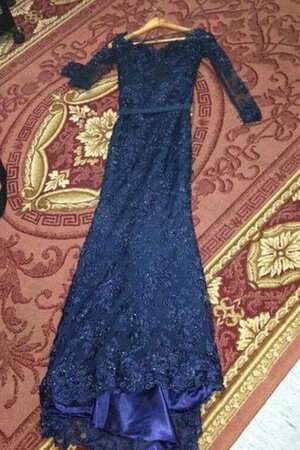 Abito Da Ballo in Pizzo Spazzola Treno Retro con Applique Favola