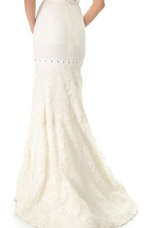 Abito da Sposa Cuore Schiena Nuda con Cristino Cerniera con Fusciacca