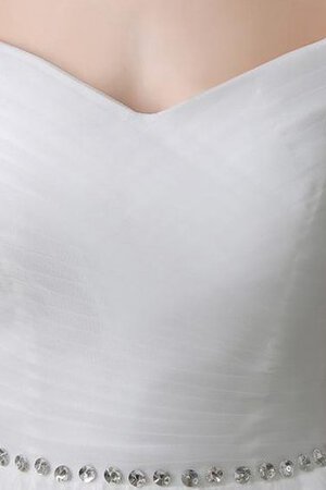 Abito da Sposa Sogno con Increspato Fuori dalla spalla Lunghi in Tulle