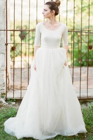 Abito da Sposa Elegante tradizionale Medievale Semplice Senza Maniche