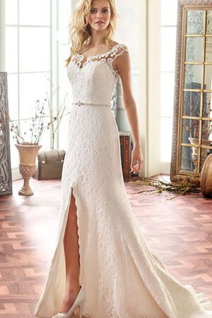 Abito da Sposa Sirena Spazzola Treno Lusso Cappellino Tubino