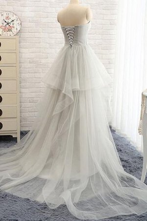 Abito da Sposa A-Line in Tulle Sensuale Elegante Moderno