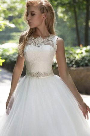 Abito da Sposa Coda A Strascico Corto in Tulle Originale Lunghi A Terra