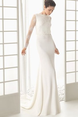 Abito da Sposa con Ricamo in Chiffon Sexy Originale a Sala