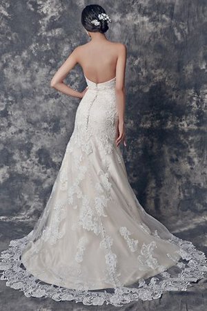 Abito da Sposa Semplice Lusso Cuore Naturale in Pizzo