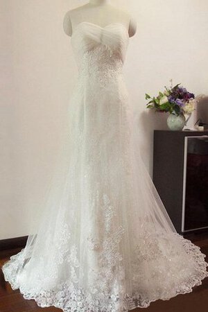 Le opzioni sono infinite dalle eleganti stole e stole 9ce2-bhgl3-abito-da-sposa-in-tulle-in-pizzo-buco-della-serratura-schiena-a-terra-con-applique