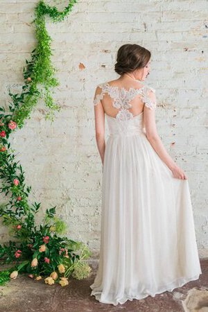 Abito da Sposa Senza Maniche Queen Anne Semplice Cappellino Cerniera