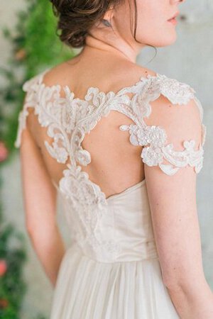 Abito da Sposa Senza Maniche Queen Anne Semplice Cappellino Cerniera