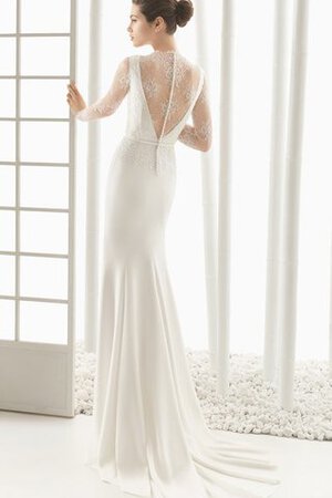 Abito da Sposa con Ricamo in Chiffon Sexy Originale a Sala