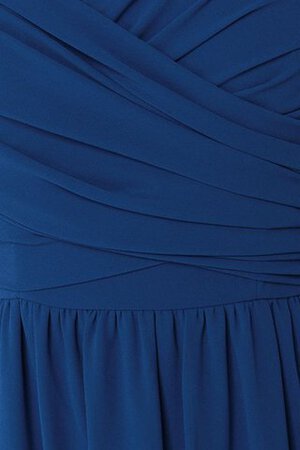 Abito da damigella in Chiffon con Criss-cross con Increspato Moderno