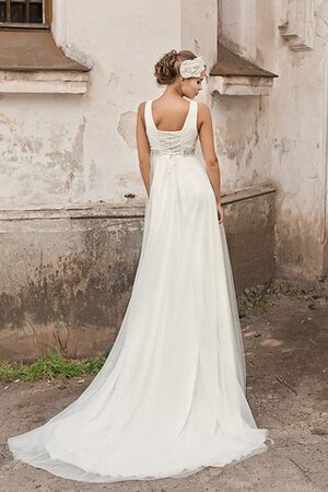 Abito da Sposa Lusso Alta Vita A-Line Formale E Informale Allacciato