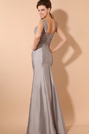 Abito da sera con Increspato in Taffeta A Terra con Criss-cross