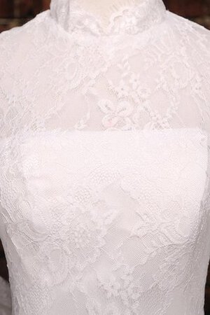 Abito da Sposa A-Line con Maniche Lunghe Sotto Ginocchio in Paillette in Pizzo