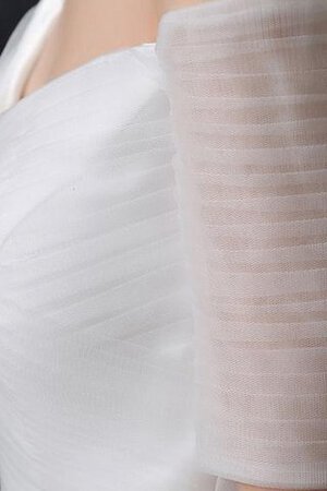 Abito da Sposa Sogno con Increspato Fuori dalla spalla Lunghi in Tulle