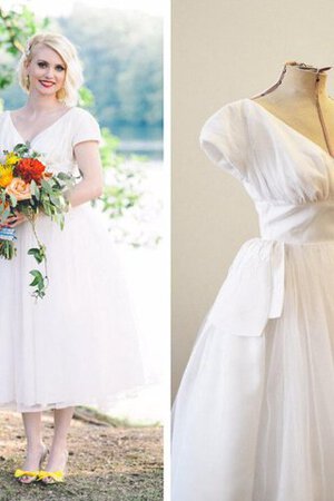 Abito da Sposa in Tulle Cerniera Classico A-Line Semplice