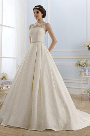 Abito da Sposa Lusso Ball Gown Allacciato Barchetta Sogno