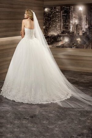 Abito da Sposa in Pizzo Radiosa Senza Strap Sogno con Applique