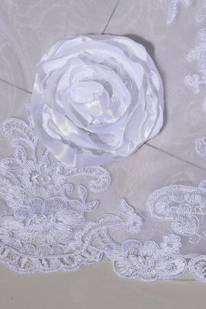 Abito da Sposa in Tulle con Perline Naturale Cerniera Radiosa