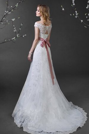 Abito da Sposa con Manica Corte Sogno a Riva Elegante Tubino