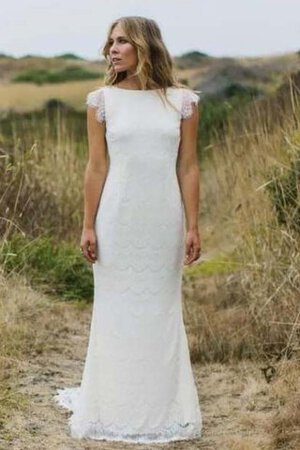 Abito da Sposa Schiena Nuda Formale E Informale Moderno Retro in Pizzo