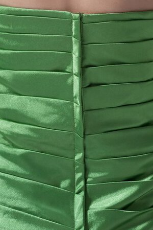 Abito da damigella A Terra con Increspato Senza Strap