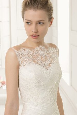 Abito da Sposa Stravagante Bassa A Terra All Aperto Senza Maniche