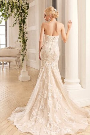 Abito da Sposa Sexy in Tulle Schiena Nuda Cuore Sogno