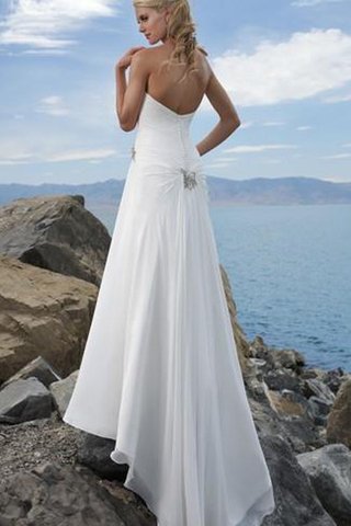 Abito da Sposa Senza Strap con Increspato Sirena Tubino Formale E Informale