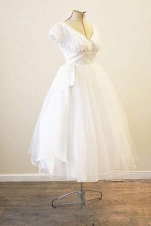 Abito da Sposa in Tulle Cerniera Classico A-Line Semplice