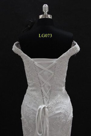 Abito da Sposa Cappellino con Applique Sirena in Pizzo Lusso