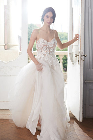 Abito da sposa in tulle splendido seducente moderno a-line semplice