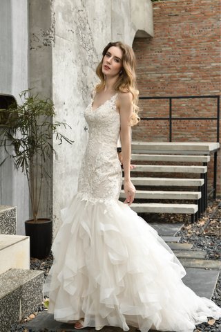 Abito da sposa allettante naturale classico stravagante sirena moderno