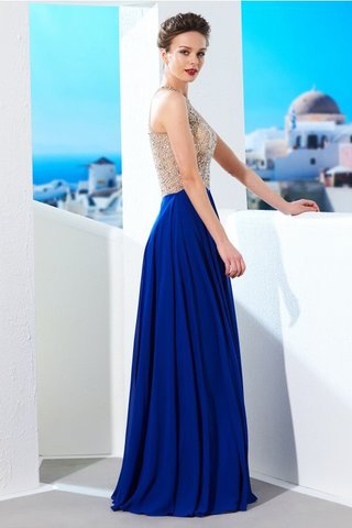 Abito da Ballo con Cristino A Terra in Chiffon Principessa A-Line