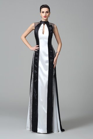 Abito da Sera in Chiffon con Festone Lupetto Tubino con Piega