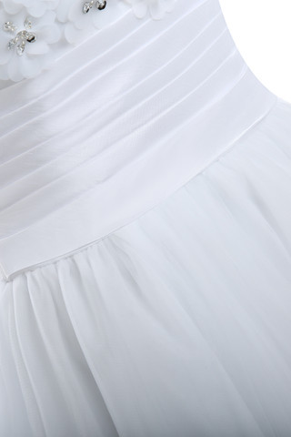 Abito da Sposa in Satin Elastico Radiosa in Tulle a Sala Pudica