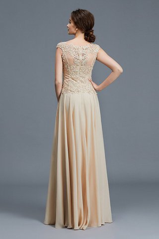 Abito Mamma Sposa A-Line con Increspature Principessa in Chiffon Naturale